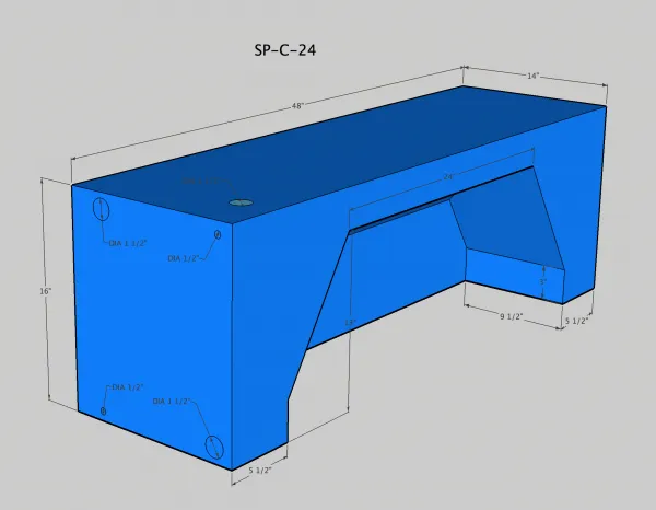 Northwest Conversions (SP-C-24) 24 GALLON WATER TANK