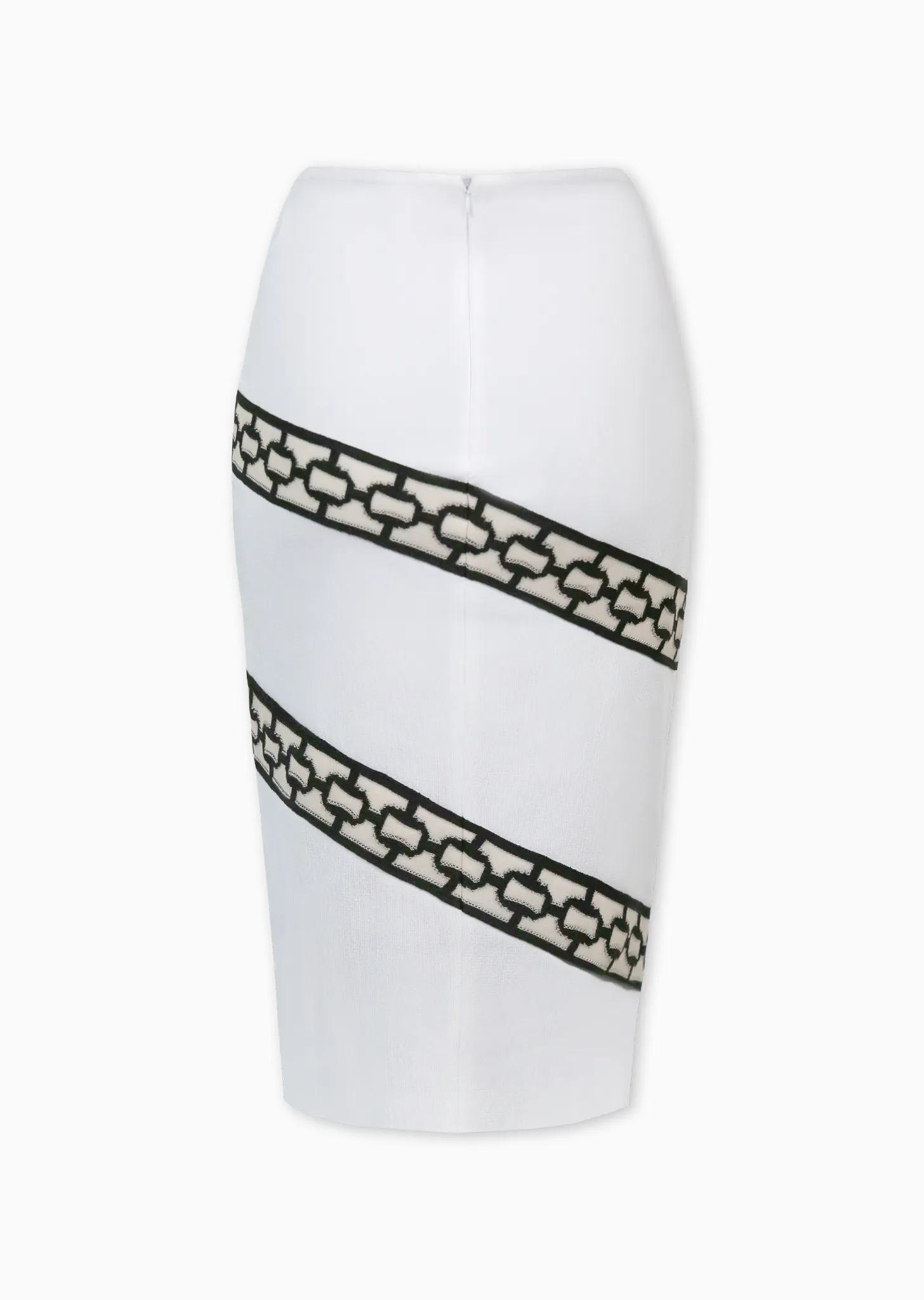 *PRE-ORDER* Colleen - Striped Chain Link Skirt