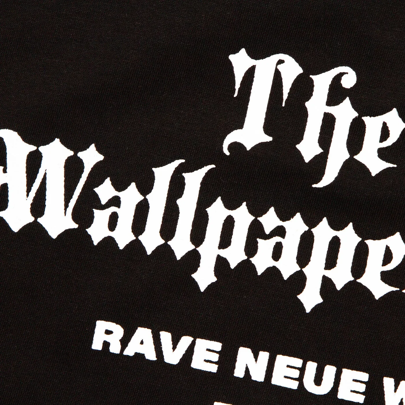 RNW Berlin Wallpaper Front Print - Tshirt - Black