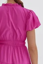 Sashay My Way Midi - Magenta