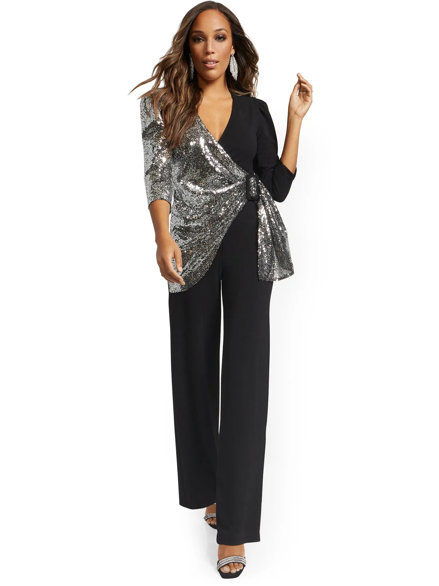 Sequined Jumpsuit