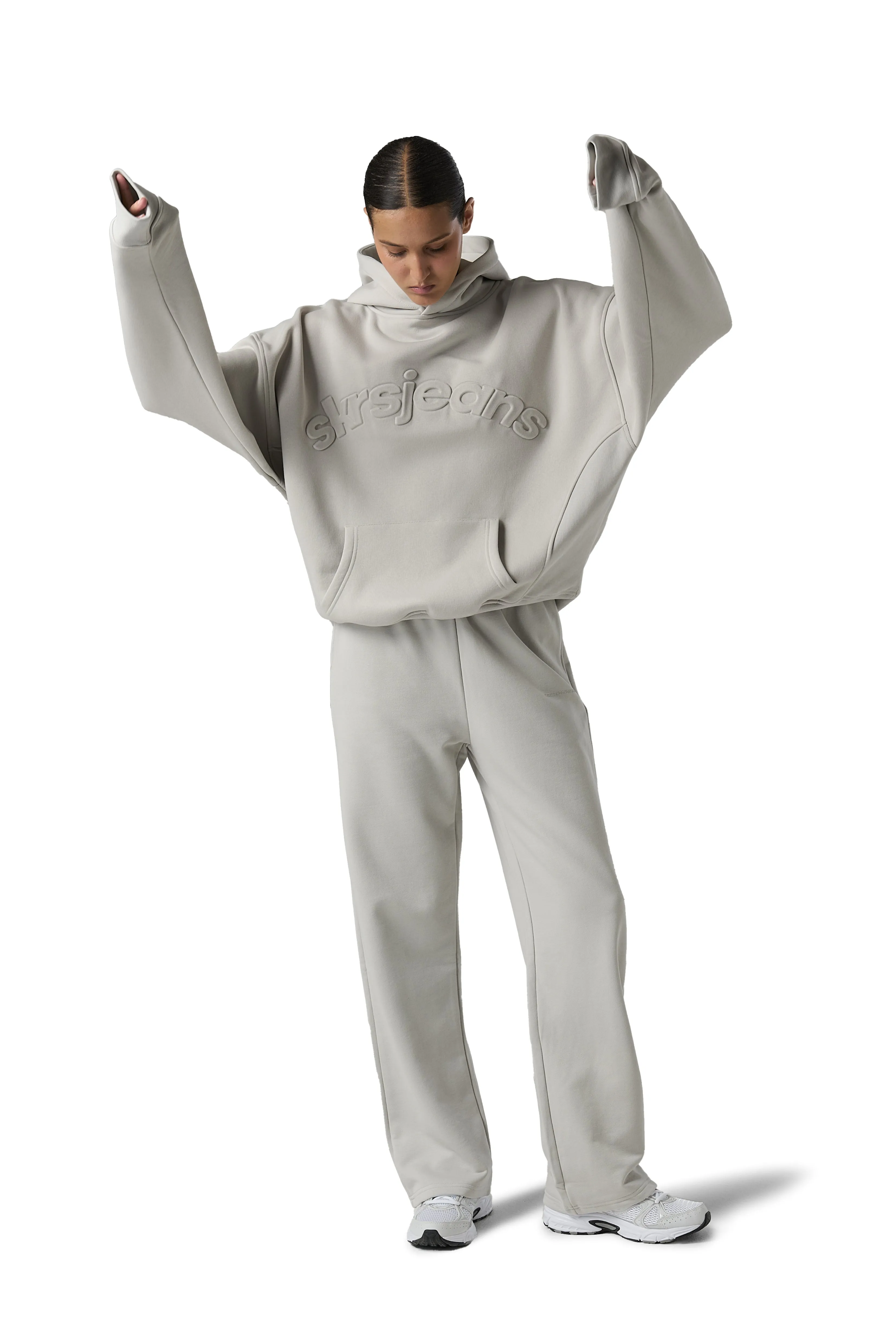 Series Wide Leg Sweatpants in Foam