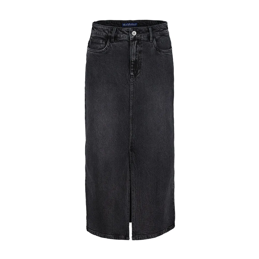 Sibelle Black Denim Skirt