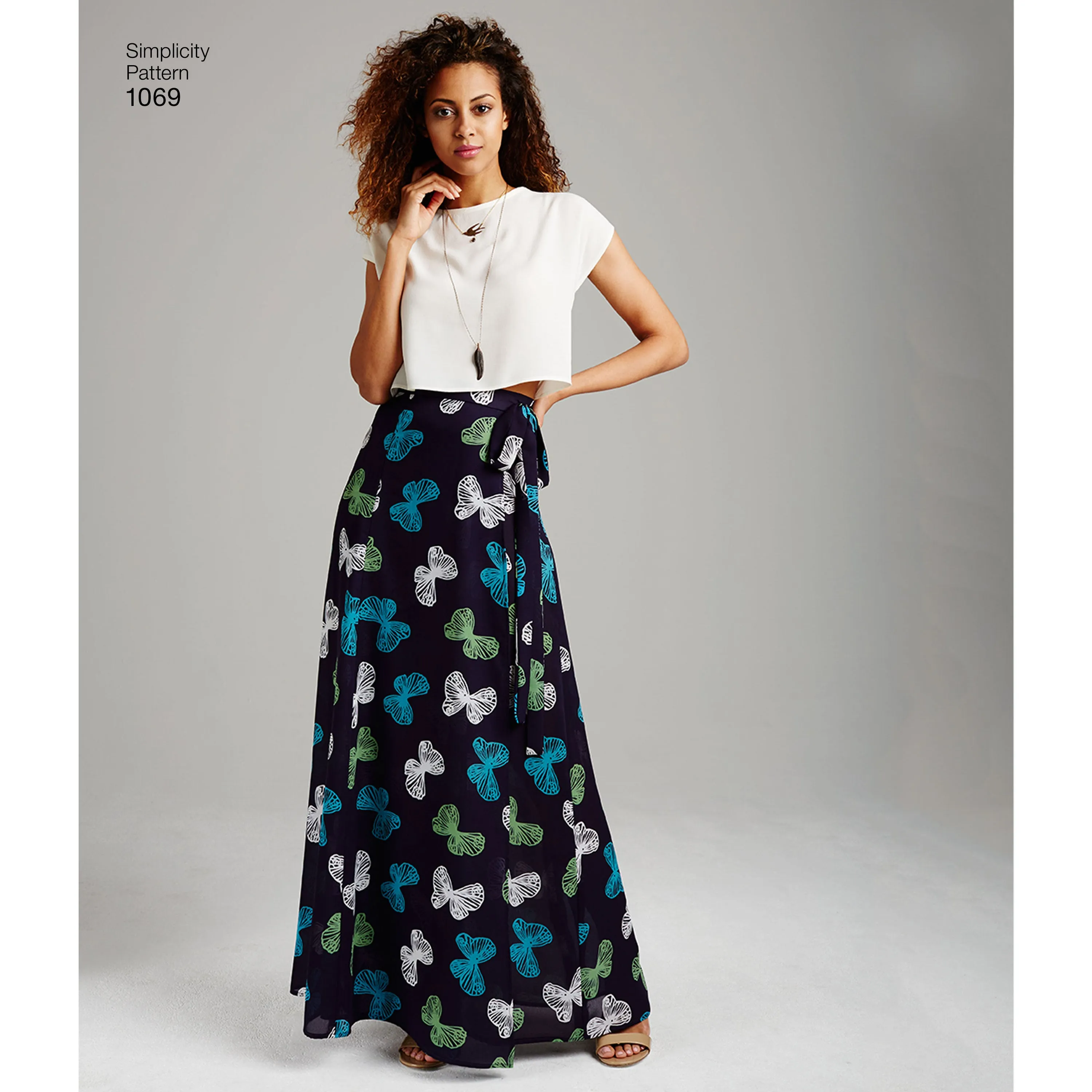 Simplicity Pattern 1069  Women's Wide Leg Trousers or Shorts & Skirts in 2 Lengths