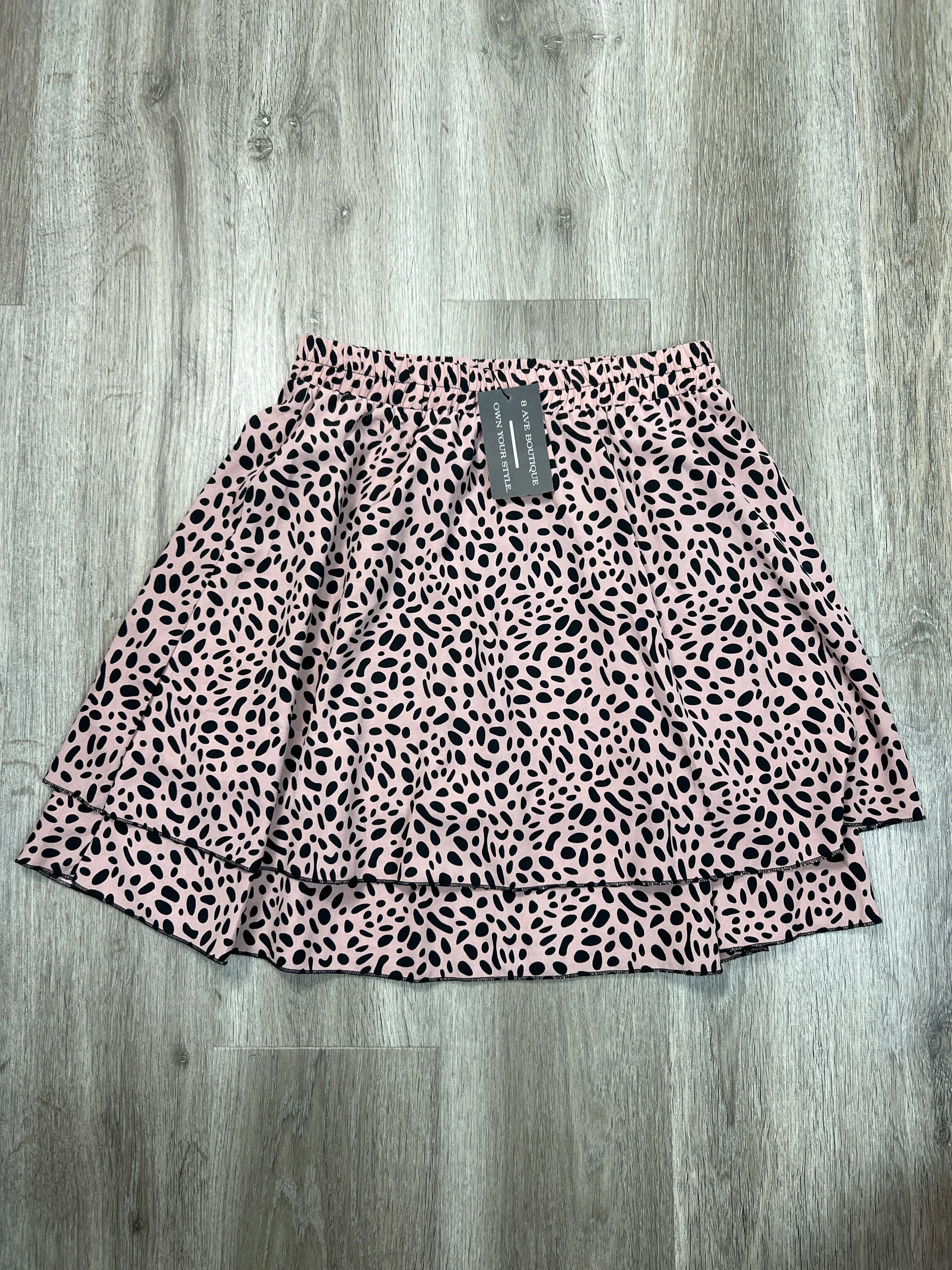 Skirt Midi By 8 ave boutique In Pink, Size: M