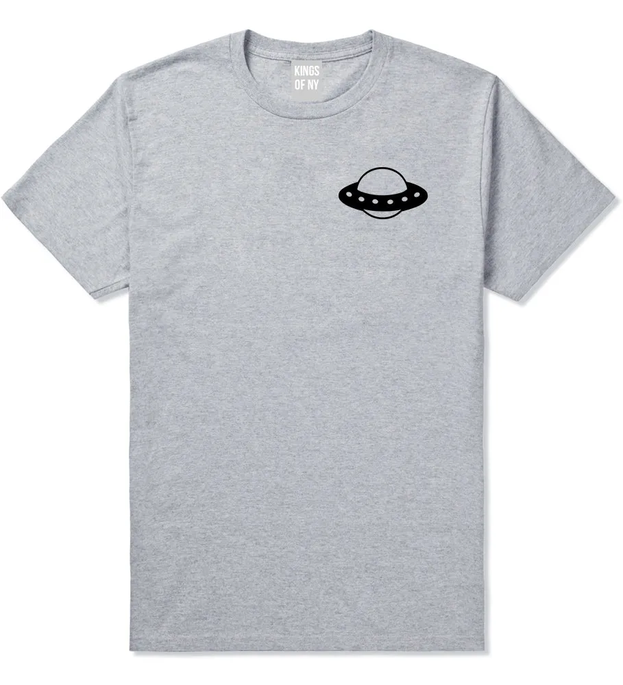 Spaceship Chest Mens T-Shirt