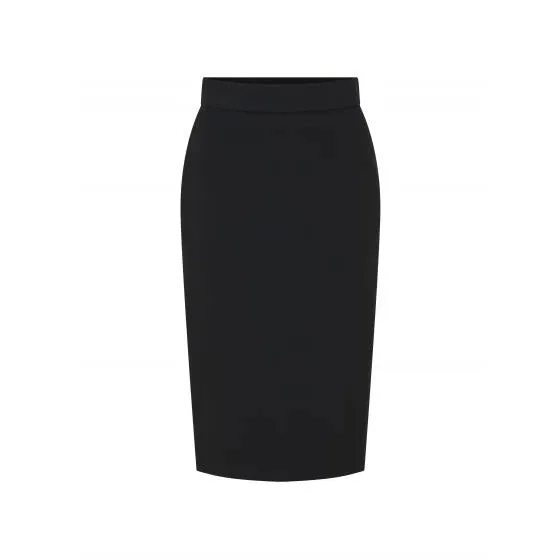 Tailored Cady Midi Skirt