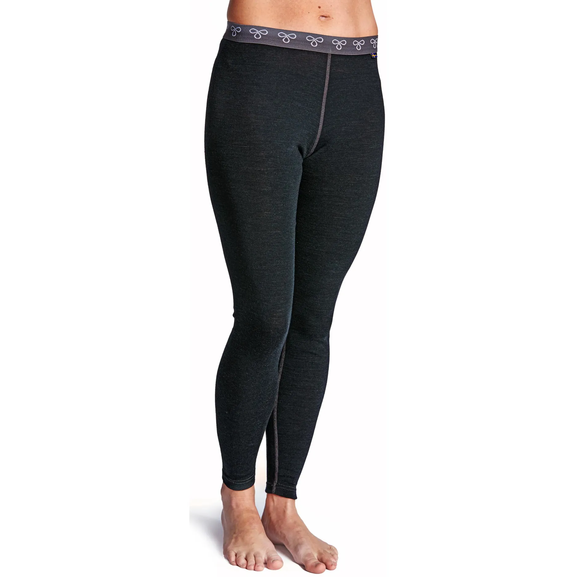 Termo Women&#x27;s Wool Light Long Johns Anthracite Melange | Buy Termo Women&#x27;s Wool Light Long Johns Anthracite Melange here | Outnorth