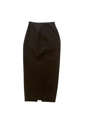 Textured Pencil Skirt