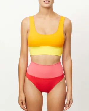 The Contour Crop Top - Phoenix