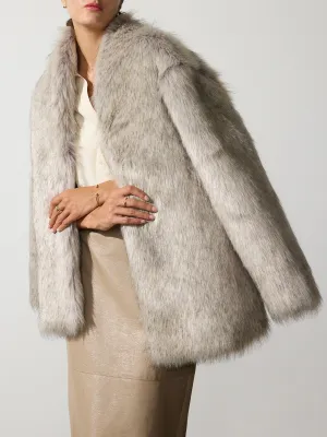 The Faye Faux Fur Jacket