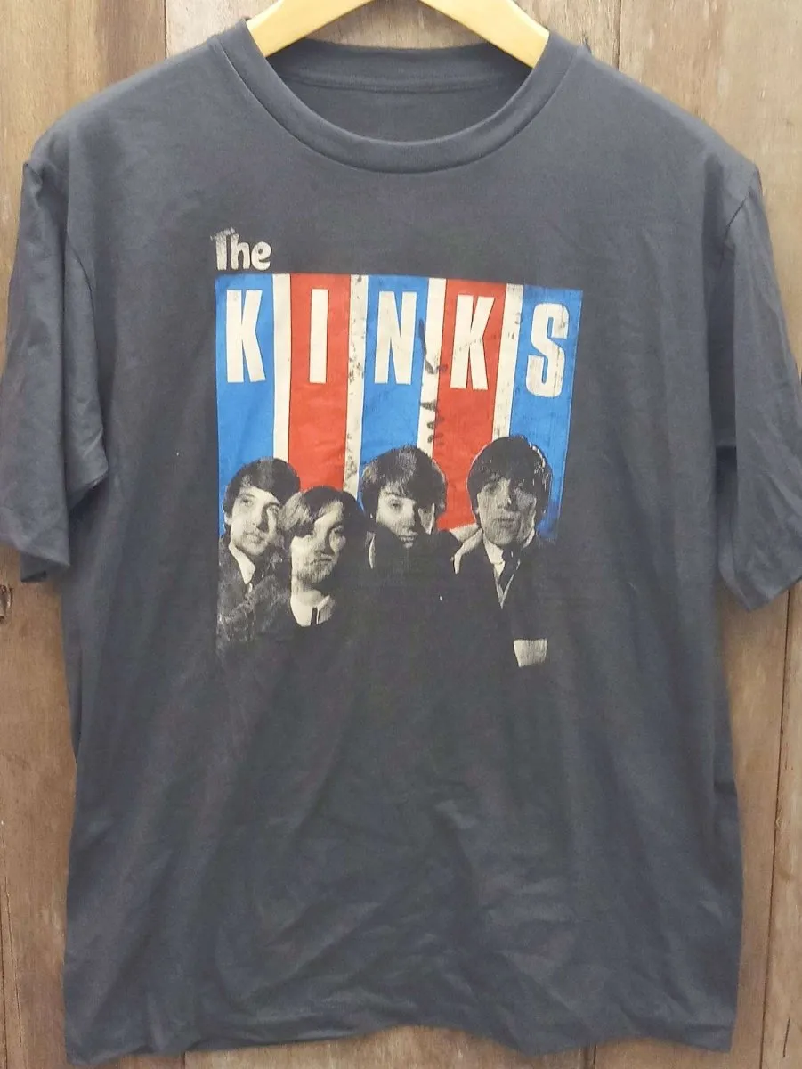 THE KINKS 100% Cotton New Vintage Band T Shirt