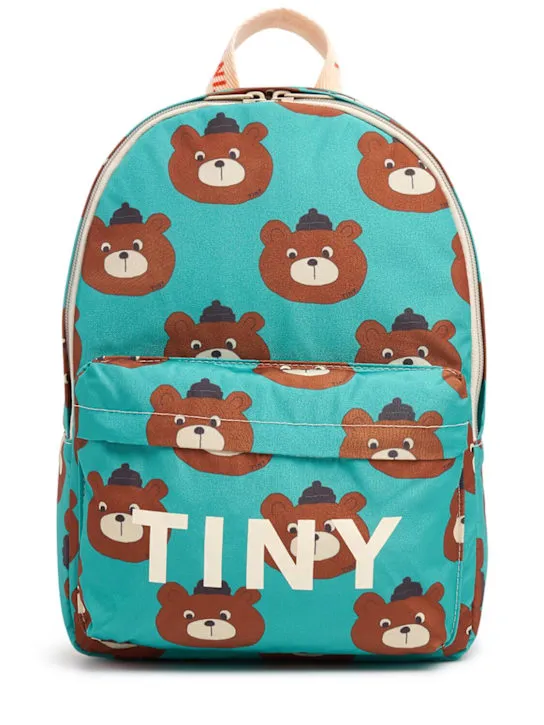 Tiny Cottons   Bear print backpack 