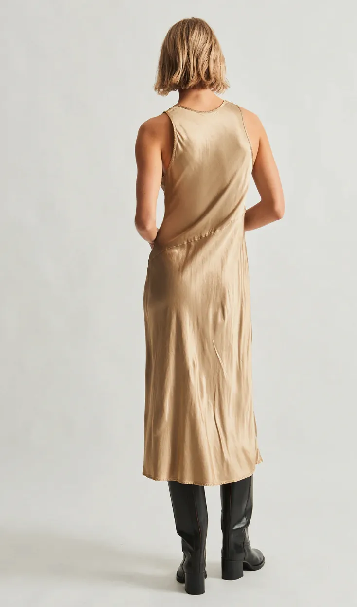 VALENTINA MIDI DRESS - SAND