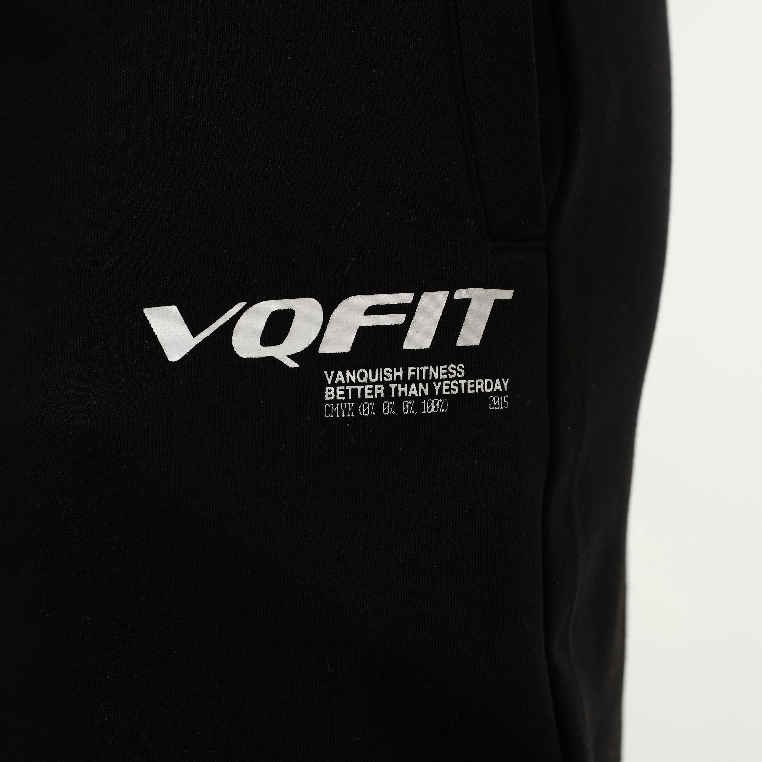 Vanquish Racer Black Oversized Sweatpants