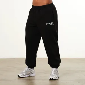 Vanquish Racer Black Oversized Sweatpants