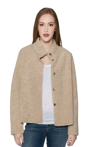 Velvet by Graham & Spencer Chatlie Reversible Faux Sherpa Jacket