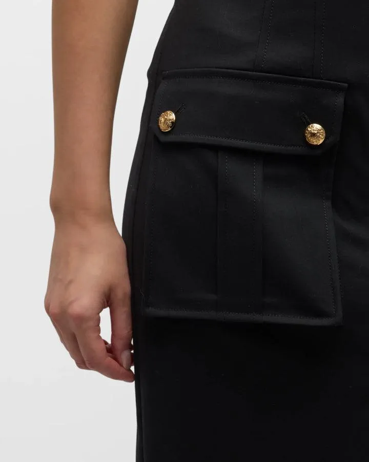 Veronica Beard Dallas Zip Front Pencil Skirt