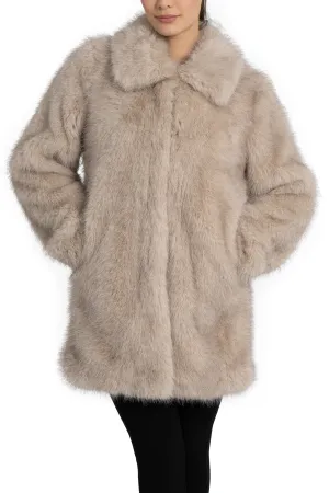 Victoria Faux Fur Coat