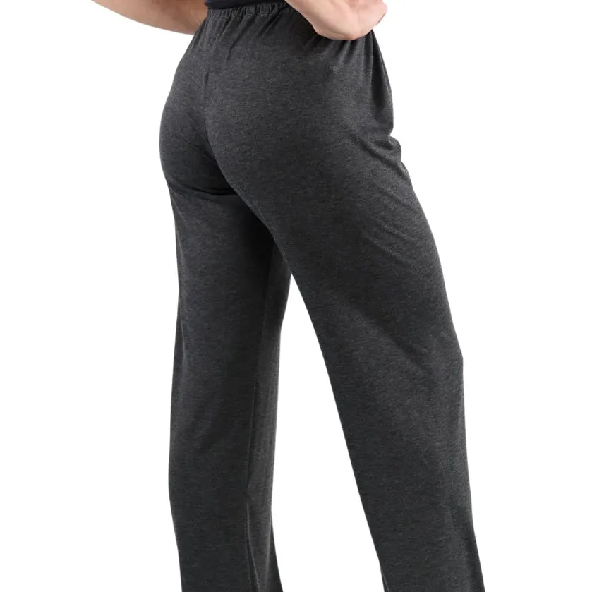 Women's Made In USA Lounge Pants | Heather Black