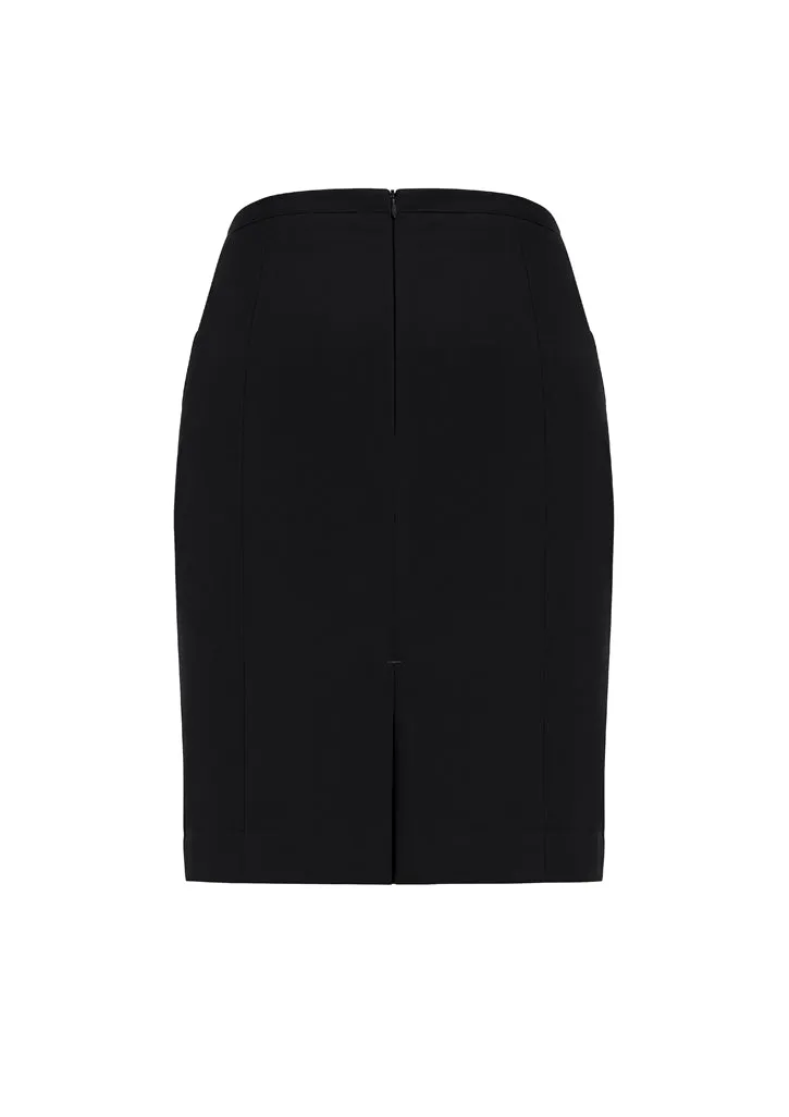 Womens Siena Front Pleat Straight Skirt