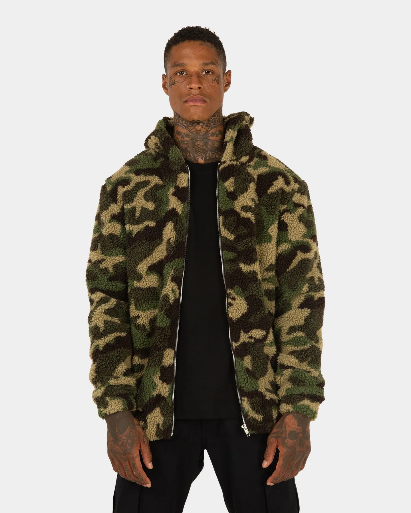 XXIII Camo Sherpa Jacket Camo