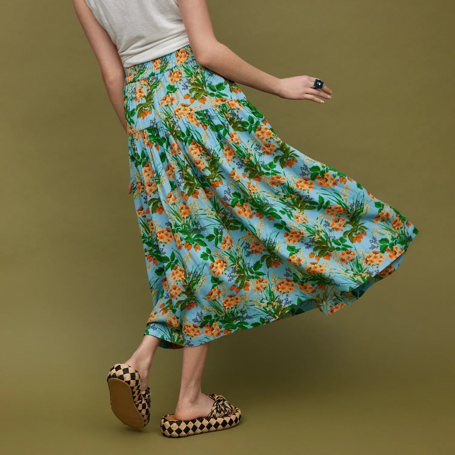 Yarrow Midi Skirt