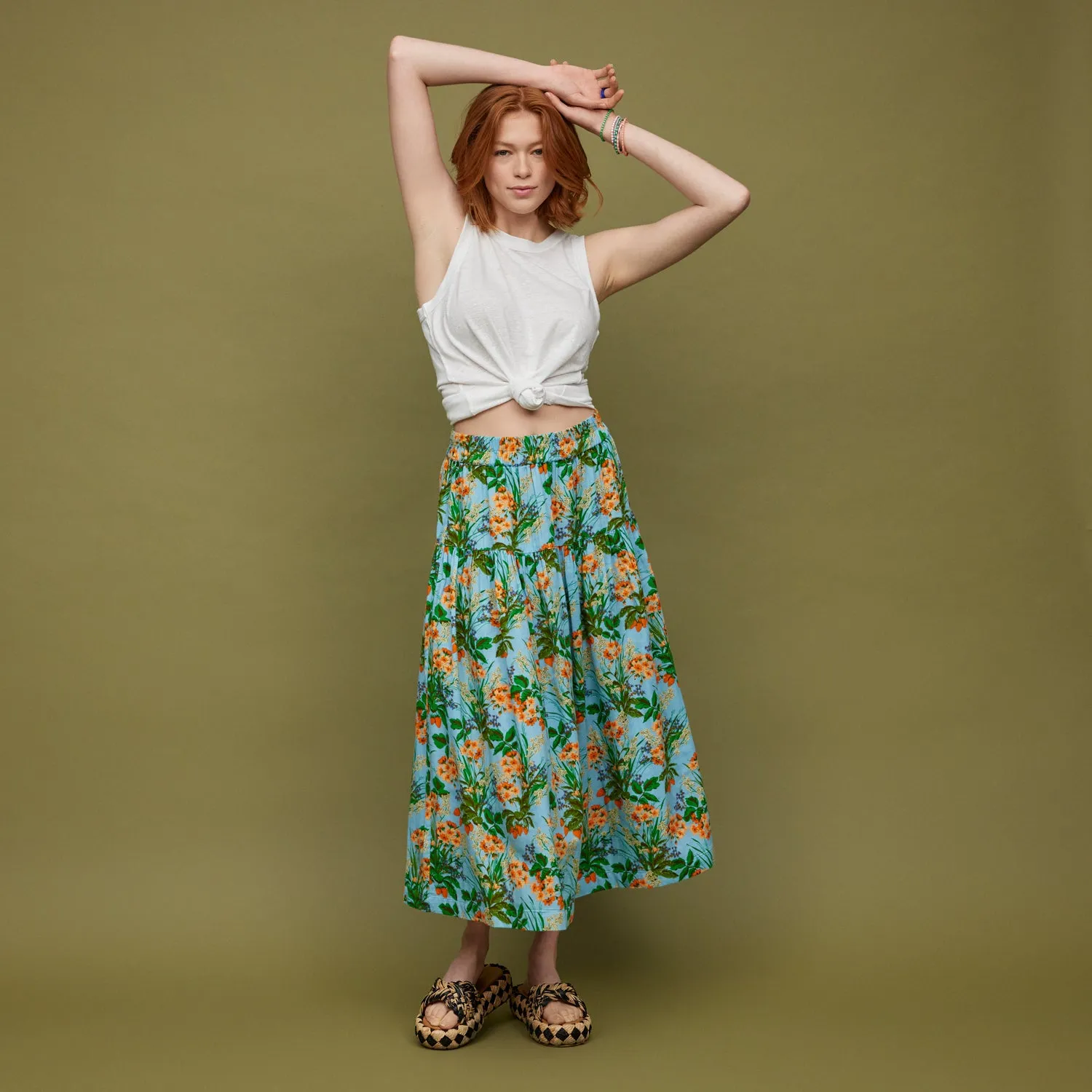 Yarrow Midi Skirt